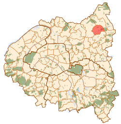 Sevran map